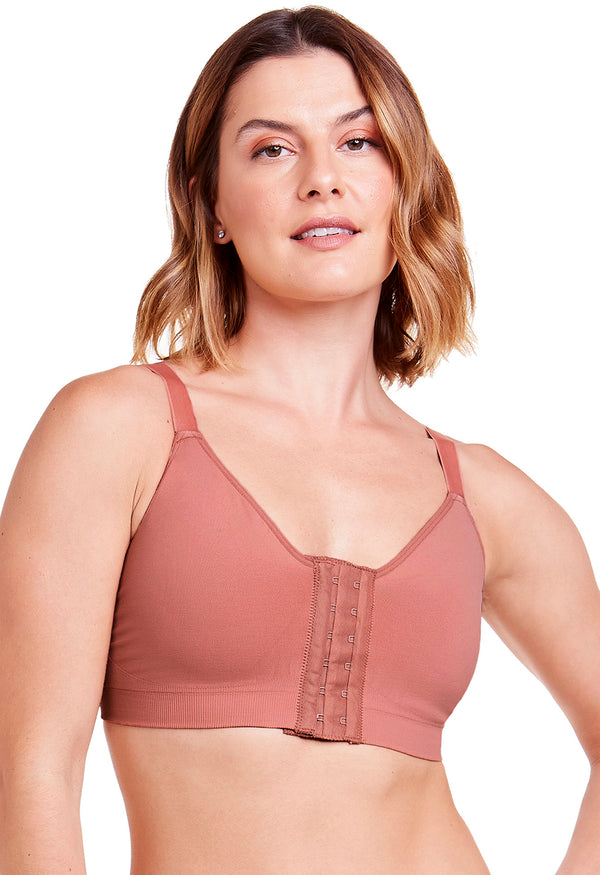 Sutiã Modelador Dupla Sustentação Abertura Frontal Valoriza Os Seios Bronzer