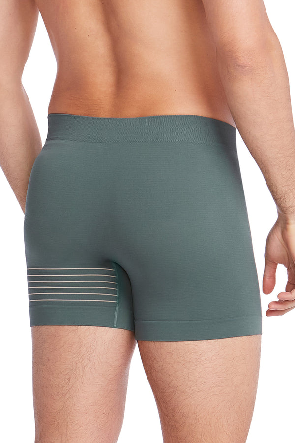 Cueca Boxer Microfibra Sem Costura Ivy Verde