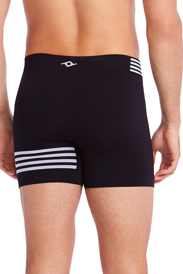 Cueca Boxer Microfibra Sem Costura Prime Preto