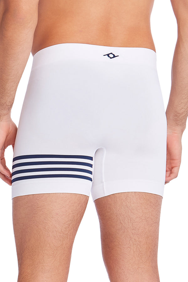 Cueca Boxer Microfibra Sem Costura Prime Branco