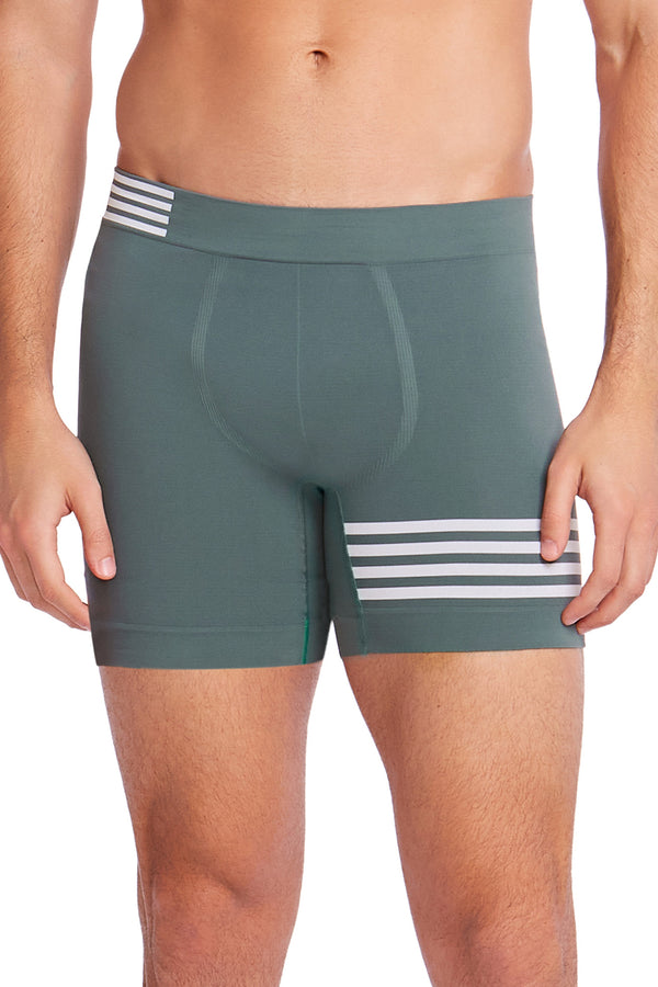 Cueca Boxer Microfibra Sem Costura Prime Verde