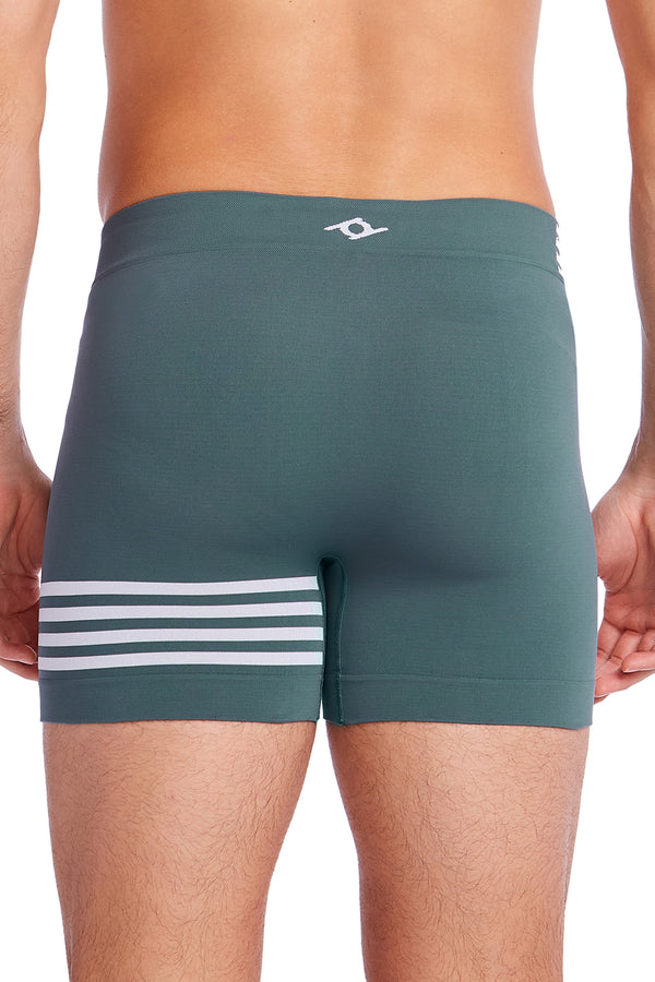 Cueca Boxer Microfibra Sem Costura Prime Verde