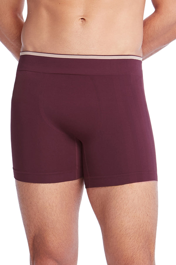 Cueca Boxer Microfibra Sem Costura Active Vinho