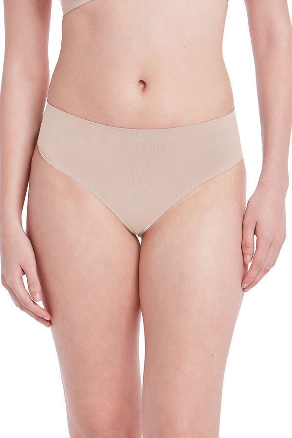 Calcinha Básica Cintura Média Com Fundo De Algodão Base