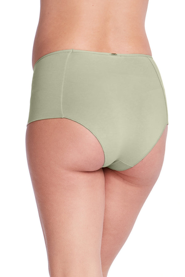Calcinha Pós-Parto Tanga Cintura Média Cidreira