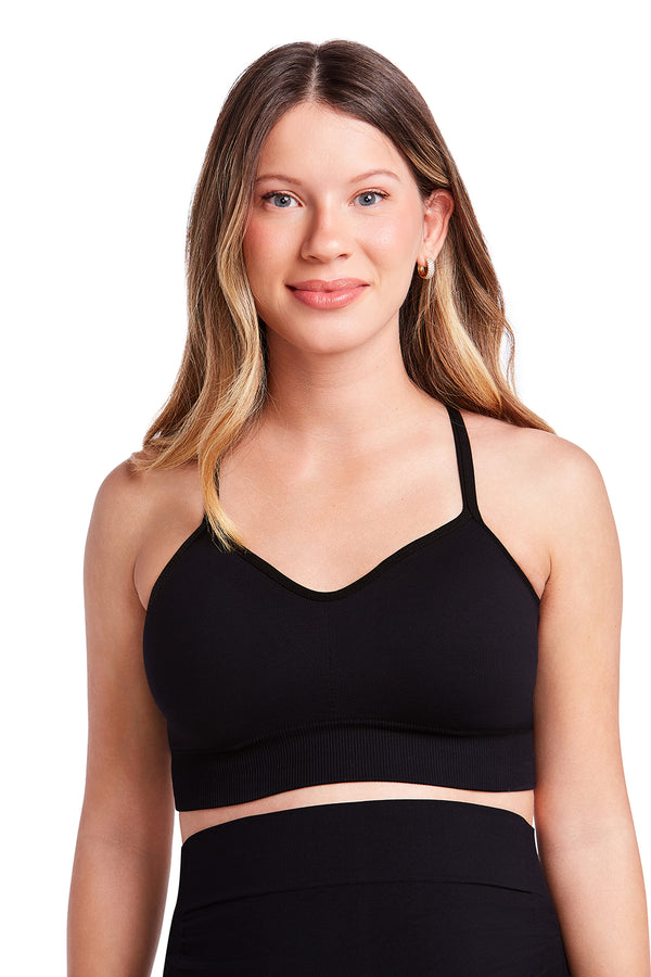 Top Fitness Nadador para Gestante Preto