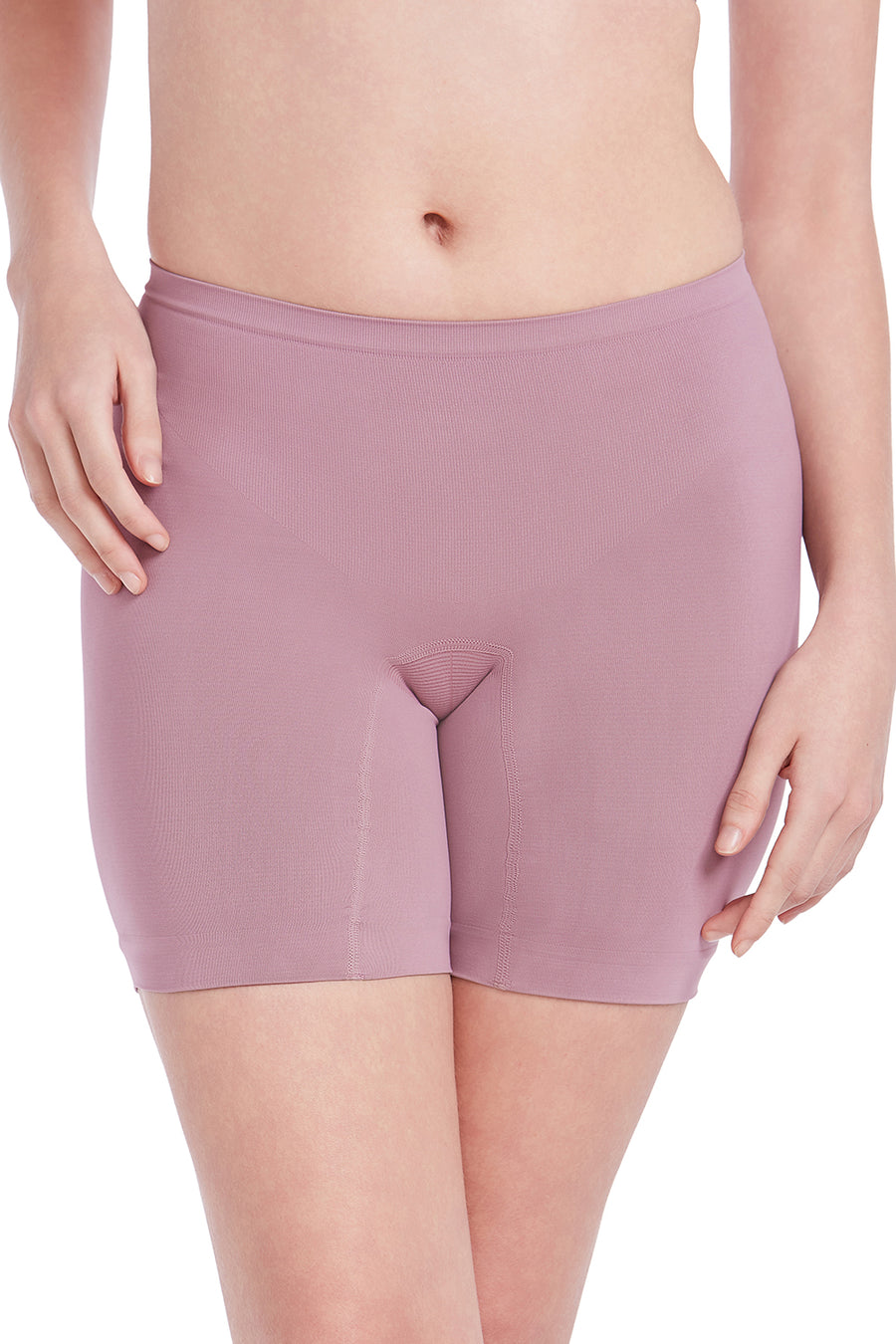 Bermuda Básica Super Conforto Cintura Média Lilac