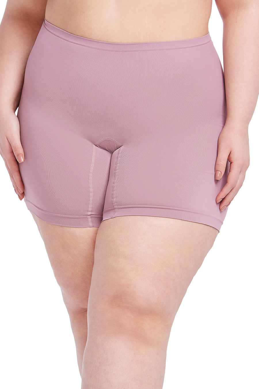 Bermuda Básica Super Conforto Cintura Média Lilac