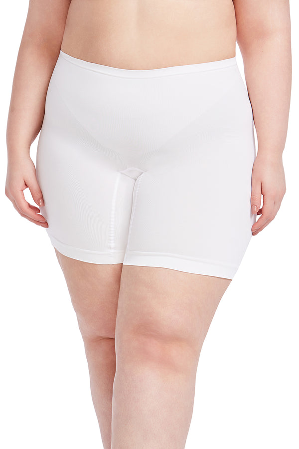 Bermuda Super Conforto Cintura Média Branco