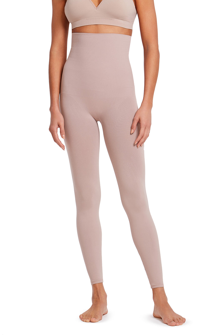 Legging Modeladora Cintura Alta Tecido Duplo Emana Ameniza Celulite Base
