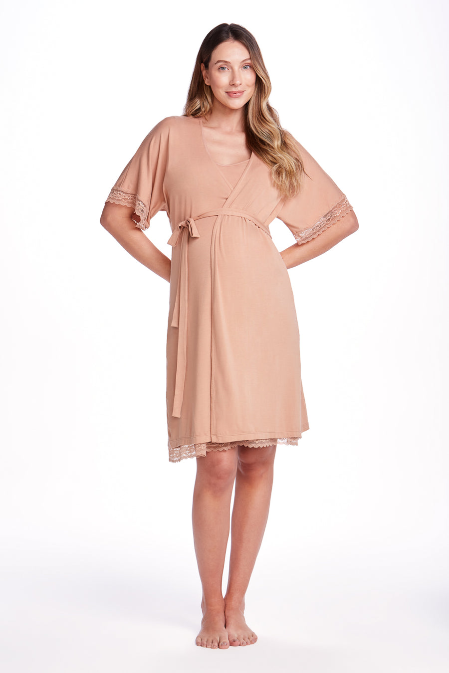 Robe Gestante Viscose Linho