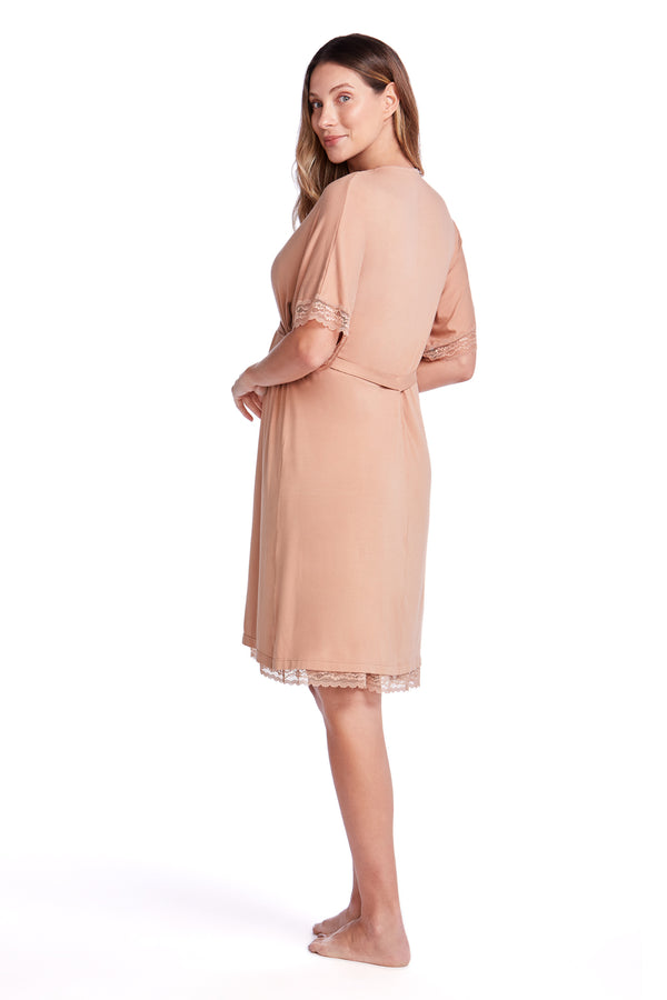 Robe Gestante Viscose Linho