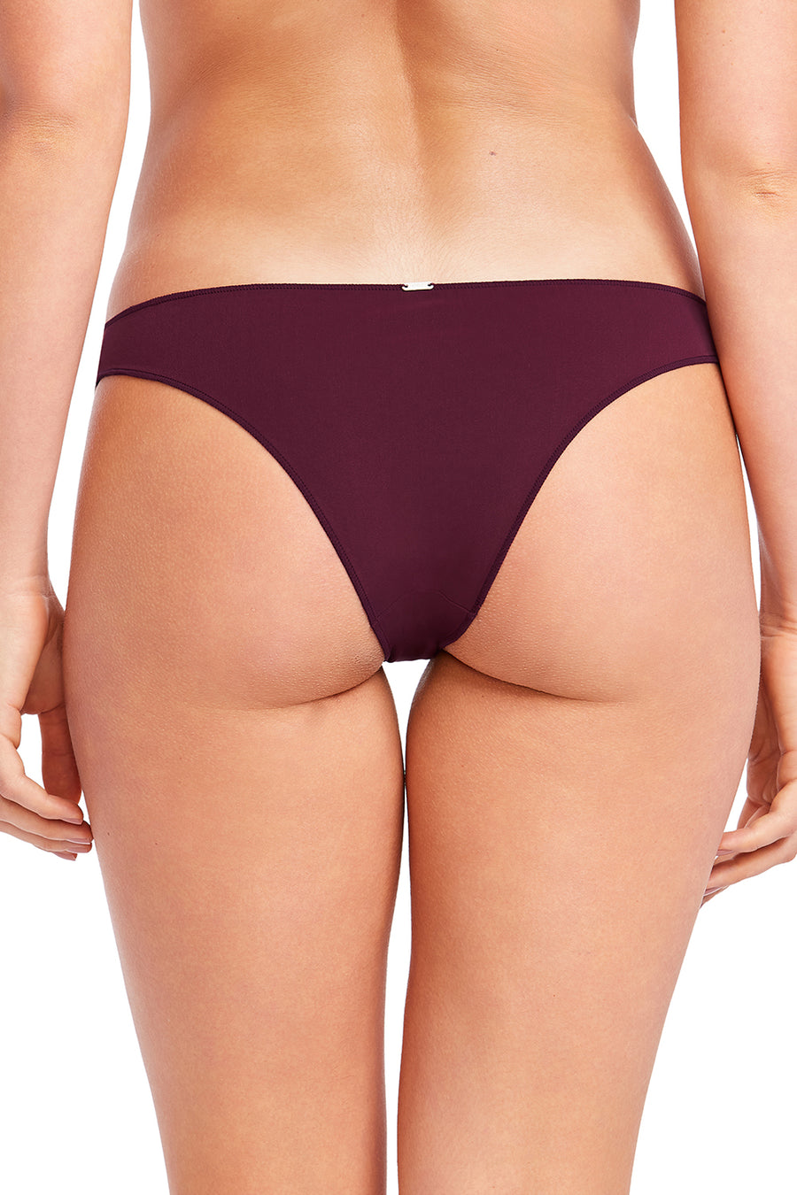 Calcinha Biquíni Reta Laterais Finas Basic Beauty Cereja