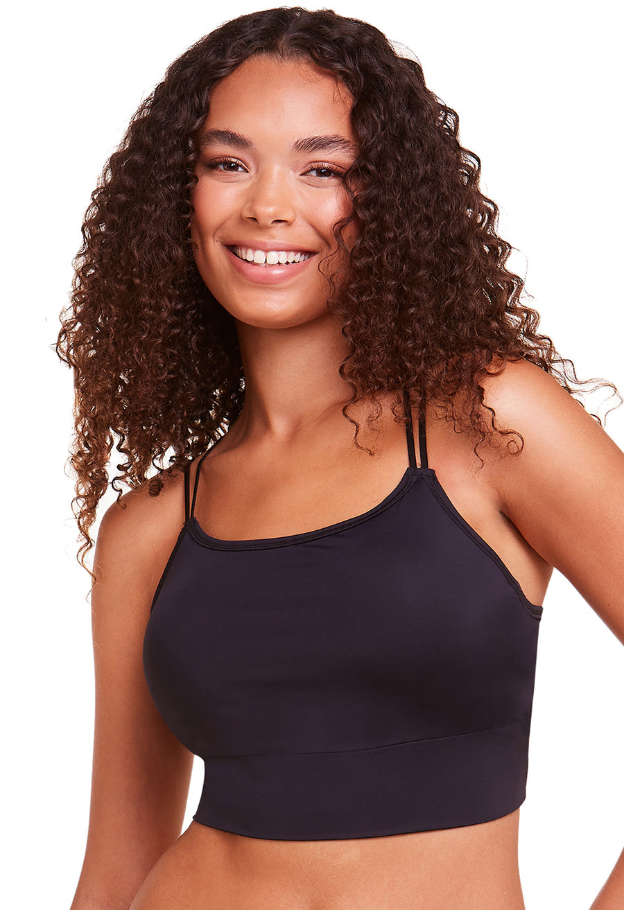 Top com Bojo Embutido sem Aro Basic Beauty Preto