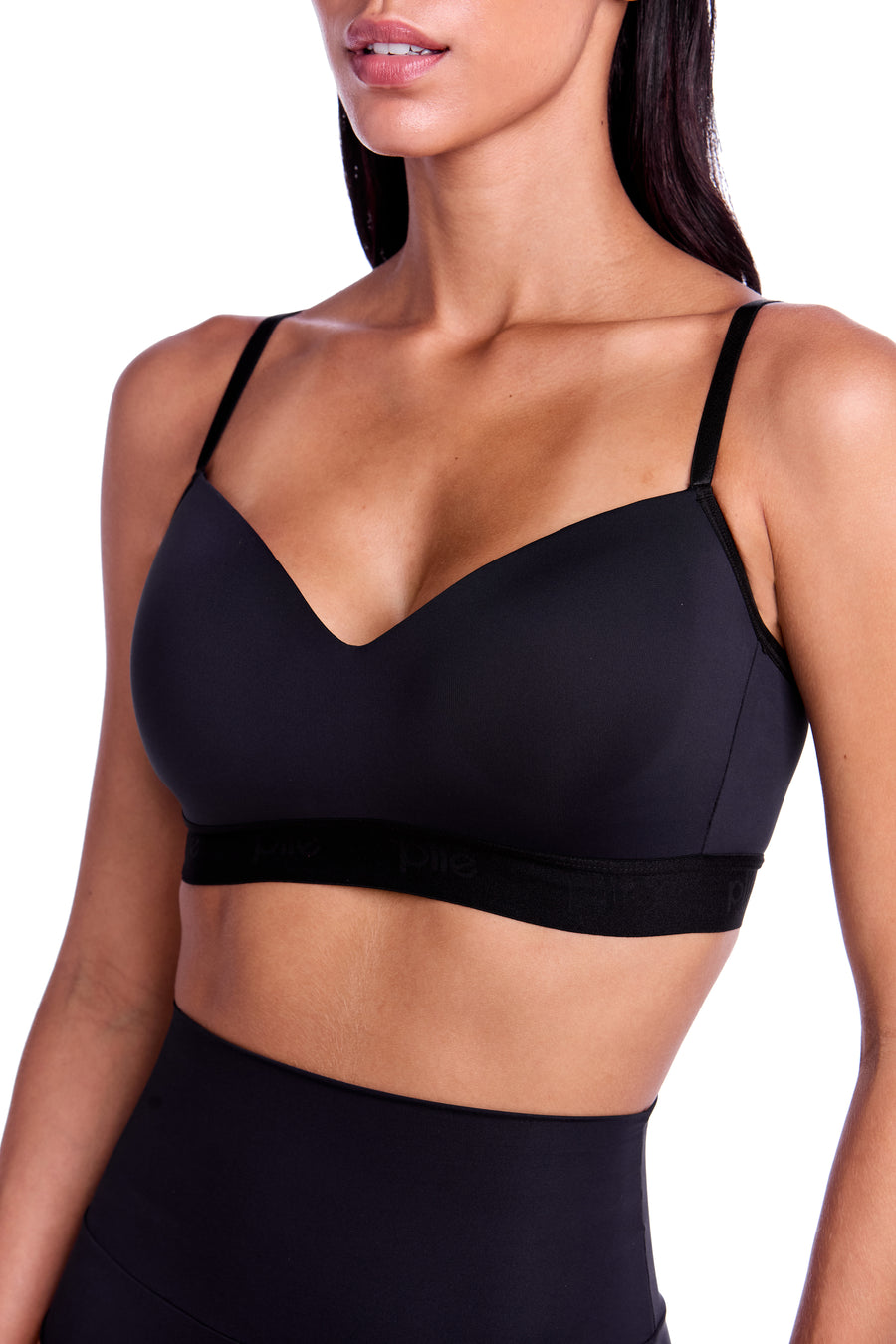 Sutiã Top Com Bojo Basic Beauty Preto