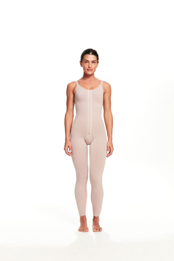 Macaquinho Pós-Cirúrgico Longo Com Alça Regulável Base