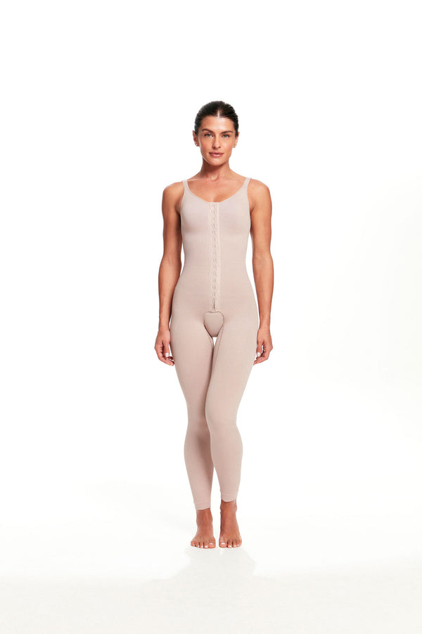 Macaquinho Pós-Cirúrgico Longo Com Alça Regulável Base