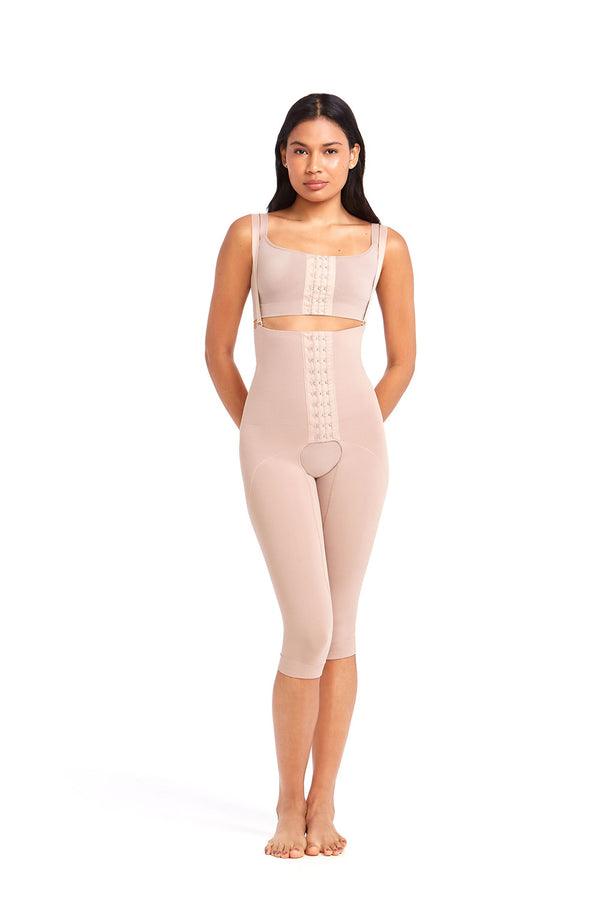 Cinta Pós-Cirúrgica 3/4 Cintura Alta Base