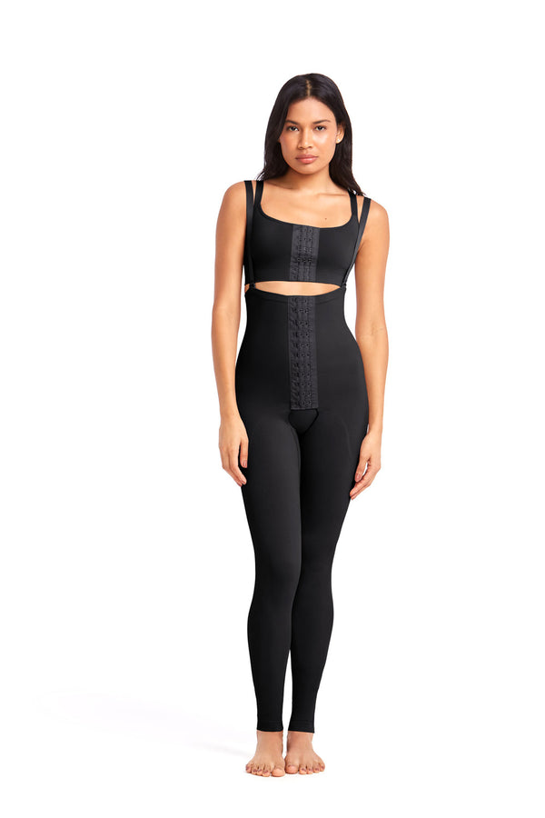 Malha Pós-Cirúrgica Lipedema Preto