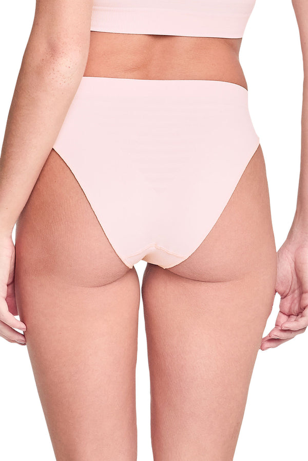 Calcinha Biquíni Listrado Fun Rosa