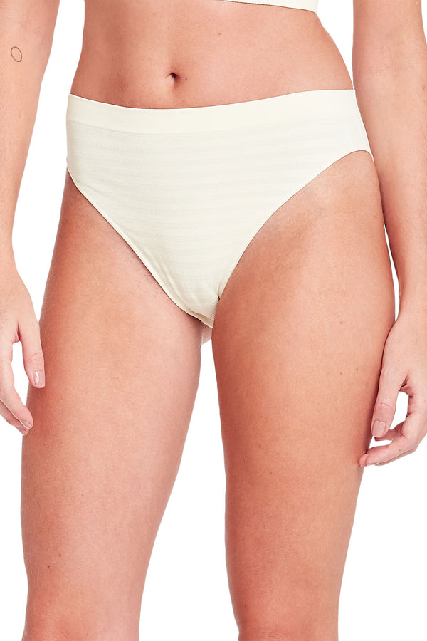 Calcinha Biquíni Listrado Fun Amarelo