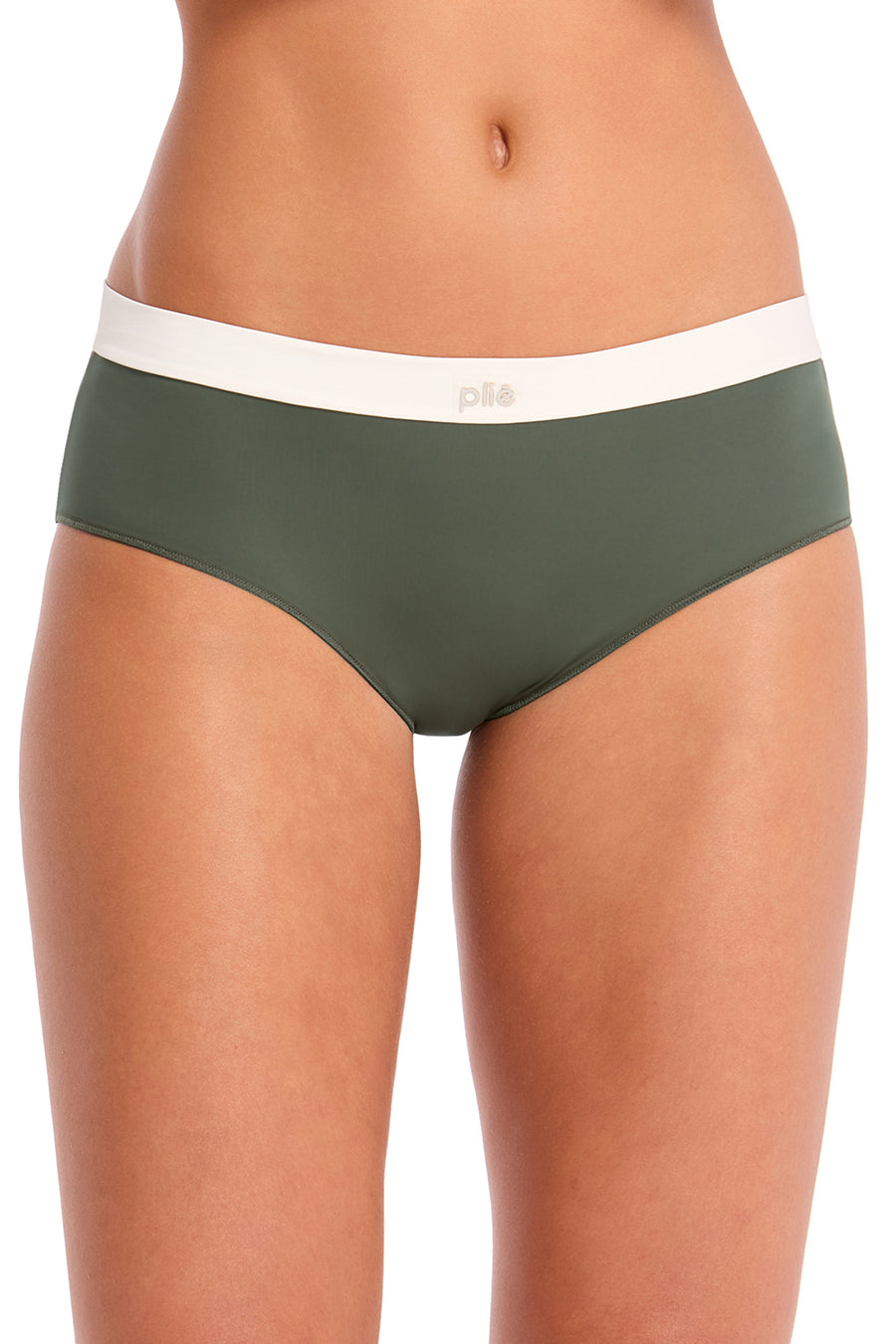Calcinha Boxer Light Verde Militar