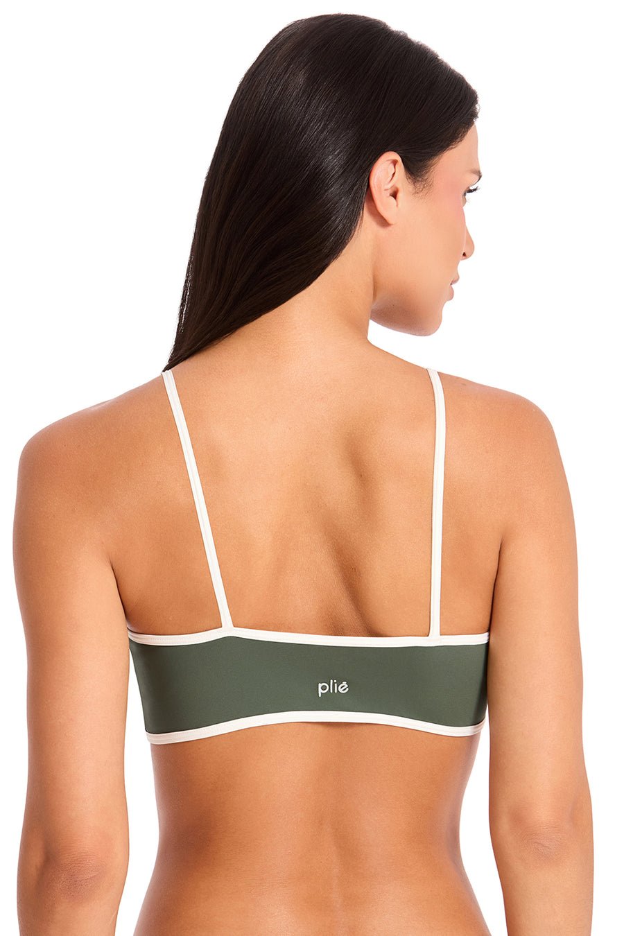 Top Drapeado Light Verde Militar