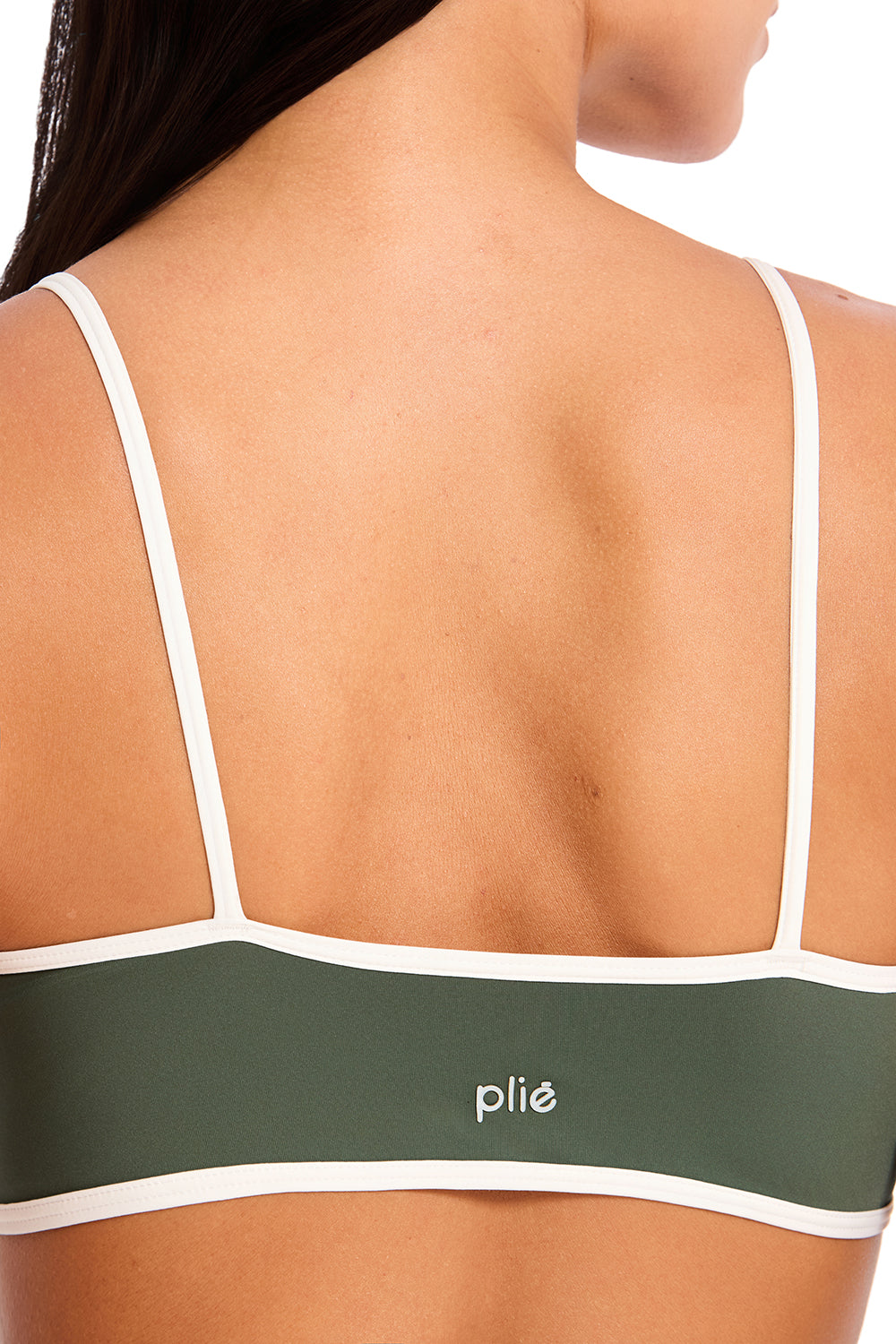 Top Drapeado Light Verde Militar