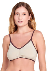 Top Drapeado Light Nude