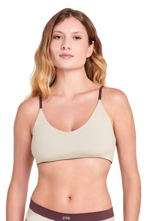 Top Dupla Face Light Liquor-Nude
