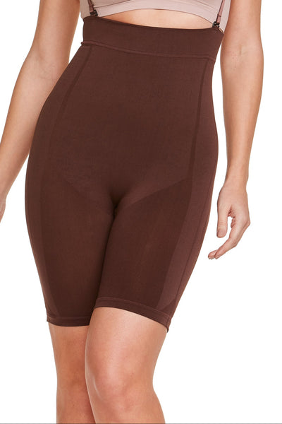 Bermuda Abdominal Levanta Bumbum Lift Marrom