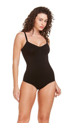 Body Modelador Sem Bojo Levanta Bumbum Preto