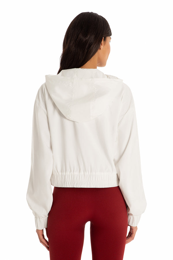 Jaqueta Corta Vento Fitness Impulse Branco