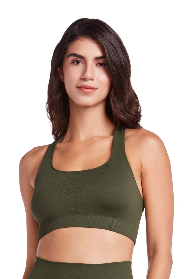 Top Nadador Fitness Atena Verde Militar