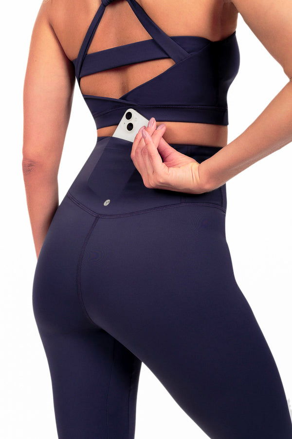 Legging Fitness Second Skin Marinho