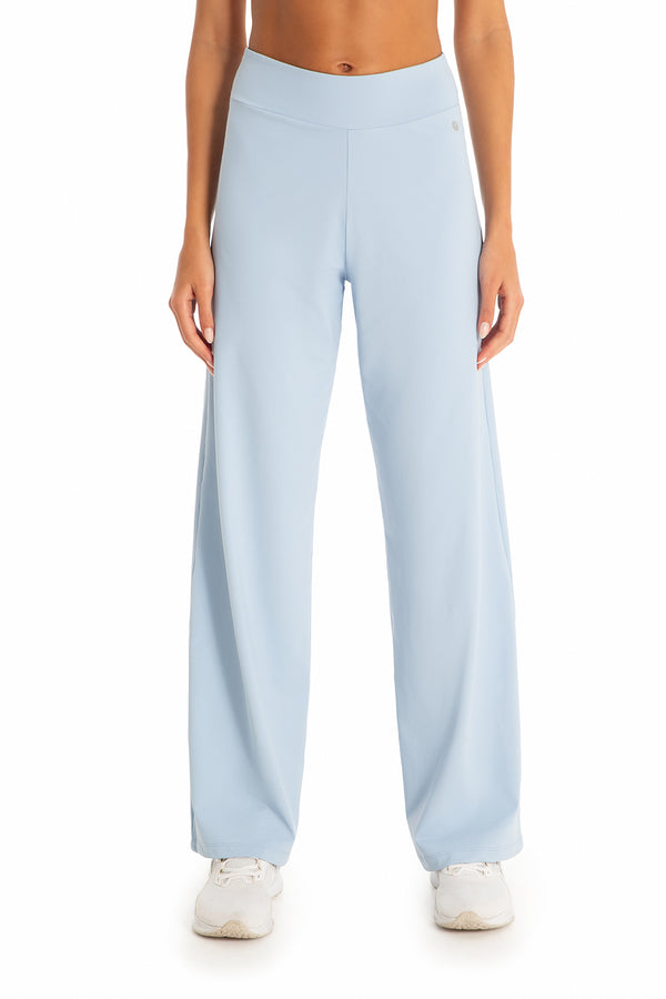 Calça Fitness Easy Life Relax Azul Claro