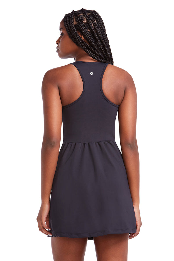 Vestido Fitness Easy Life Tenis Preto