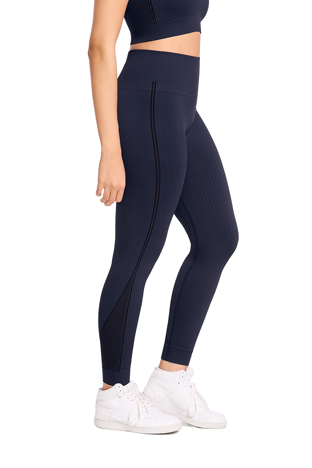 Legging Fitness Com Bolso Interno Emana Azul Resort
