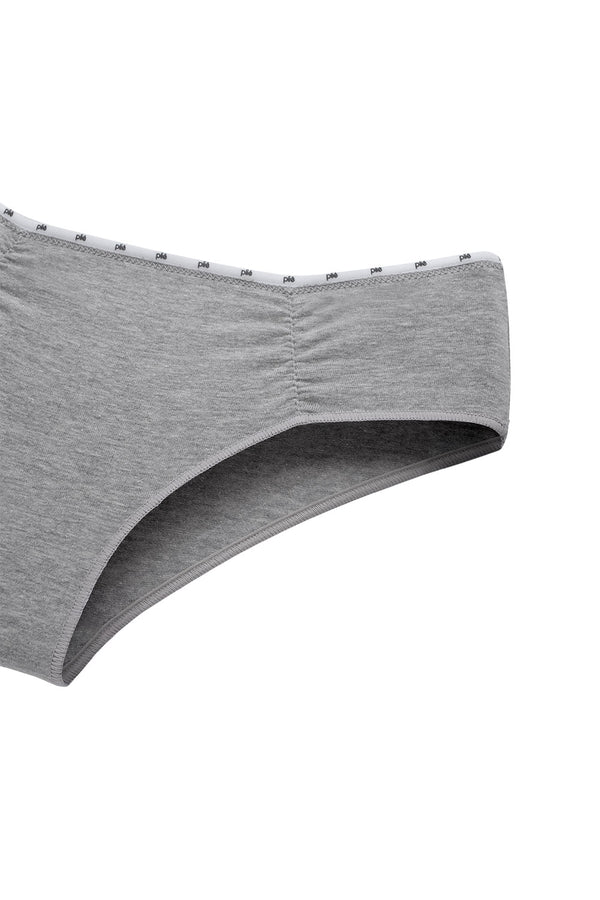 Calcinha Infantil Biquíni Drapeado Mescla