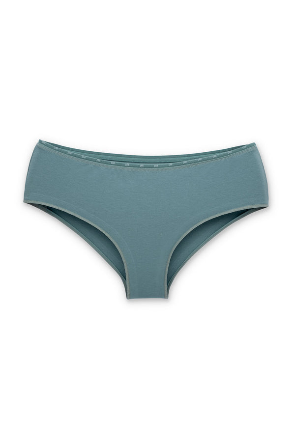 Calcinha Infantil Biquíni Algodão Menta