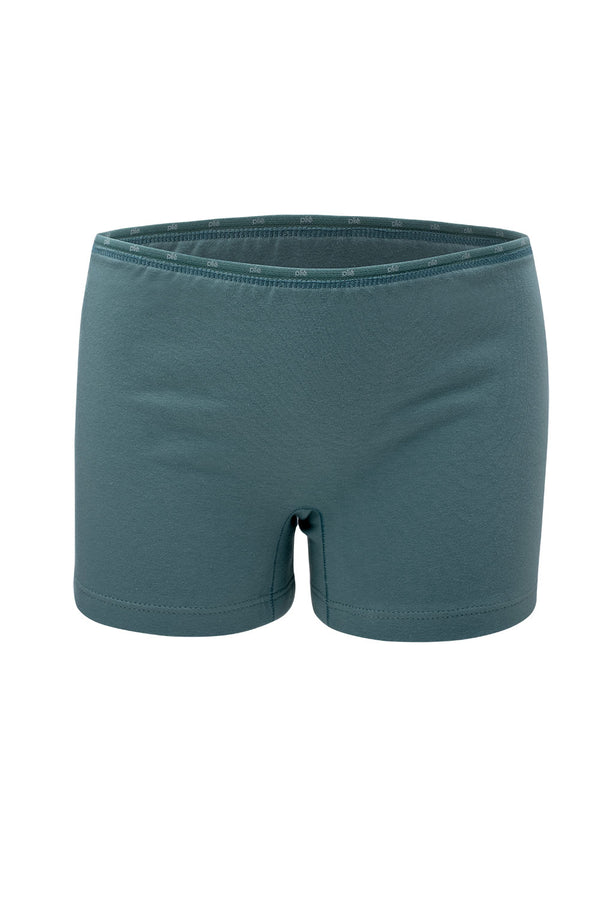 Calcinha Infantil Boxer Algodão Menta