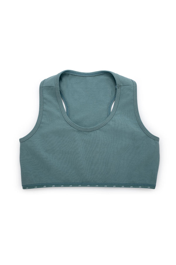 Top Infantil Nadador Algodão Sem Bojo Menta