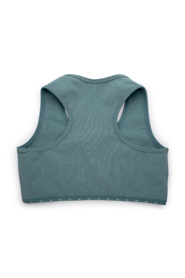 Top Infantil Nadador Algodão Sem Bojo Menta