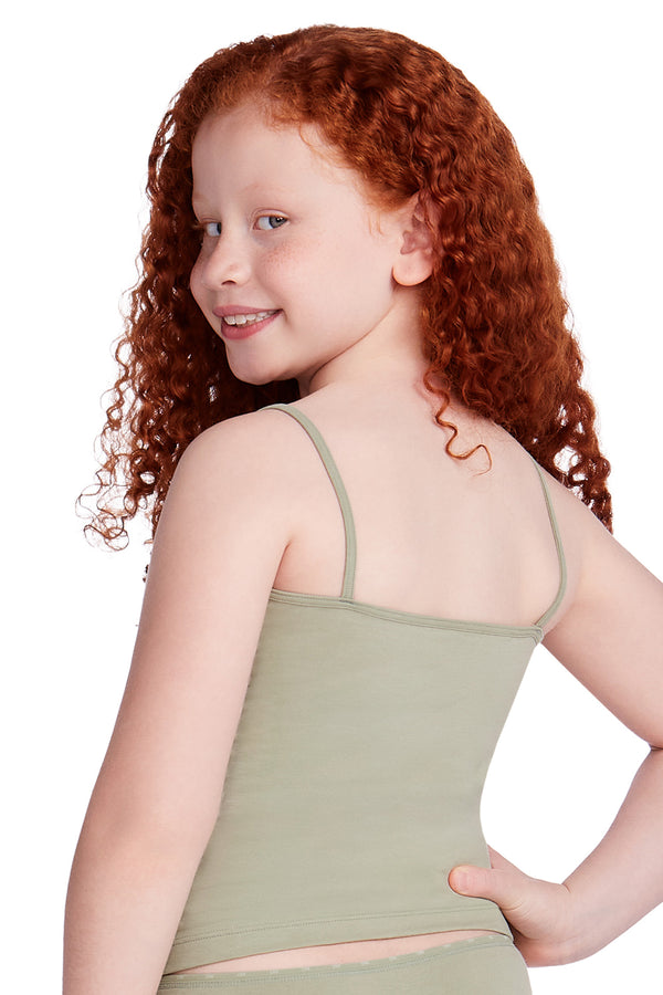 Camiseta Infantil Algodão Sem Bojo Cidreira