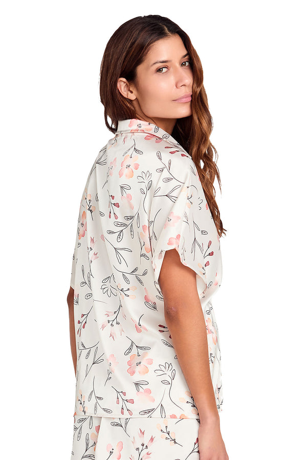 Camisa Dreams Com Abertura Frontal Aquarela