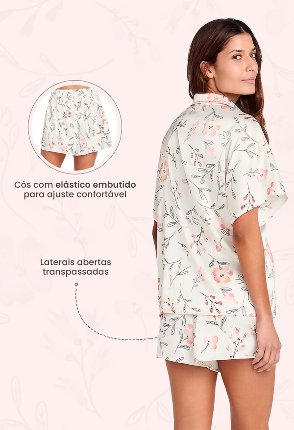 Shorts Dreams Básico Aquarela