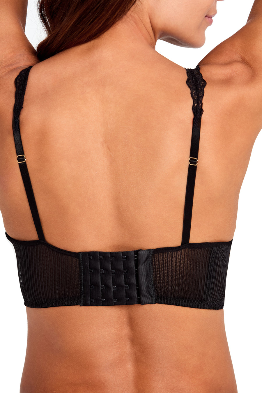 Corselet em Renda sem Bojo Passion Preto