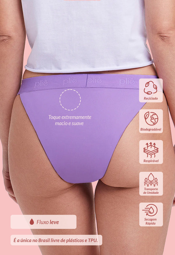 Calcinha Absorvente Tanga M.E.S. Alfazema