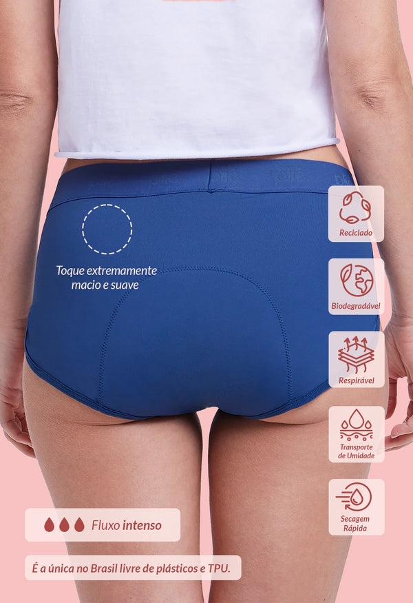 Calcinha Absorvente Boxer M.E.S Aster