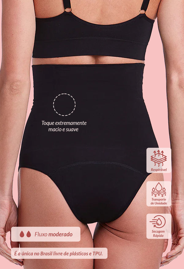 Calcinha Absorvente Hot Pants M.E.S Dama Da Noite